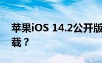 苹果iOS 14.2公开版Beta 4发布了，如何下载？
