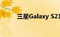 三星Galaxy S21的性能测试结果