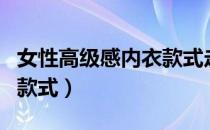 女性高级感内衣款式走秀（女性内衣分为几种款式）