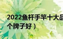 2022鱼杆手竿十大品牌排行榜（鱼杆手竿哪个牌子好）