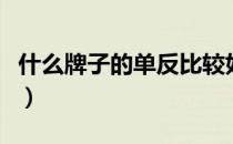 什么牌子的单反比较好（单反低端哪个牌子好）