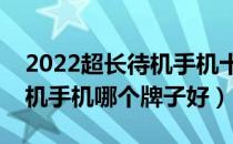 2022超长待机手机十大品牌排行榜（超长待机手机哪个牌子好）