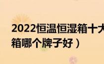 2022恒温恒湿箱十大品牌排行榜（恒温恒湿箱哪个牌子好）