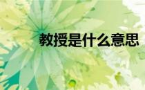 教授是什么意思（JS是什么意思）
