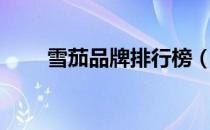 雪茄品牌排行榜（雪茄品牌排行榜）