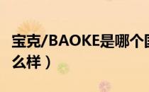 宝克/BAOKE是哪个国家的品牌（什么档次怎么样）