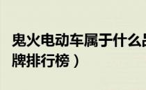 鬼火电动车属于什么品牌（鬼火电动车十大品牌排行榜）