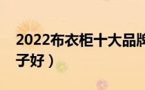 2022布衣柜十大品牌排行榜（布衣柜哪个牌子好）