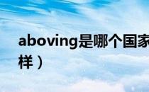 aboving是哪个国家的品牌（什么档次怎么样）