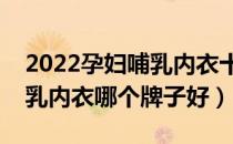 2022孕妇哺乳内衣十大品牌排行榜（孕妇哺乳内衣哪个牌子好）