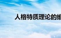 人格特质理论的维度 人格特质理论