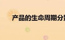 产品的生命周期分别包括哪四个阶段?