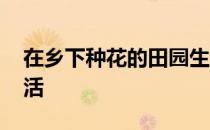 在乡下种花的田园生活 在乡村种地的悠闲生活