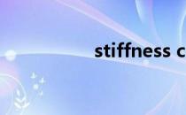 stiffness coefficient