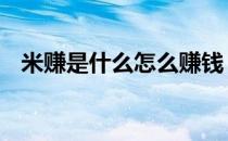 米赚是什么怎么赚钱 米赚一天能赚多少钱