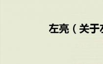 左亮（关于左亮的介绍）