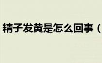 精子发黄是怎么回事（精子发黄是怎么回事）