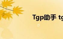 Tgp助手 tga游戏助手