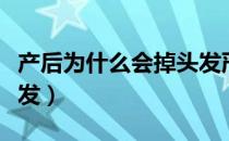 产后为什么会掉头发严重（产后为什么会掉头发）
