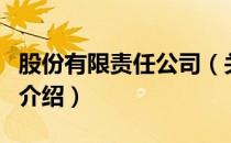 股份有限责任公司（关于股份有限责任公司的介绍）