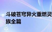斗破苍穹异火重燃灵族 斗破苍穹番外篇火灵族全篇