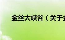 金丝大峡谷（关于金丝大峡谷的介绍）
