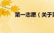 第一志愿（关于第一志愿的介绍）