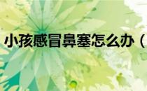 小孩感冒鼻塞怎么办（小孩感冒鼻塞怎么办）