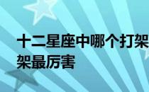 十二星座中哪个打架最厉害 十二星座里谁打架最厉害