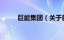 巨能集团（关于巨能集团的介绍）