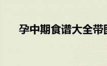 孕中期食谱大全带图片（孕中期食谱）