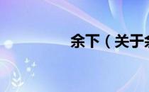 余下（关于余下的介绍）
