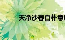 天净沙春白朴意思 天净沙春白朴