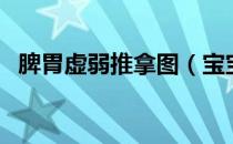 脾胃虚弱推拿图（宝宝脾胃不好七大表现）