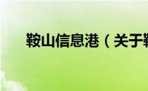 鞍山信息港（关于鞍山信息港的介绍）