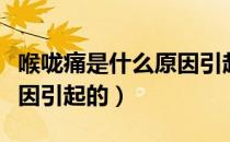 喉咙痛是什么原因引起来的（喉咙痛是什么原因引起的）