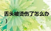 舌头被烫伤了怎么办（舌头烫了起泡了怎么办）