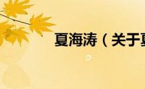 夏海涛（关于夏海涛的介绍）