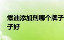 燃油添加剂哪个牌子好些 燃油添加剂哪个牌子好