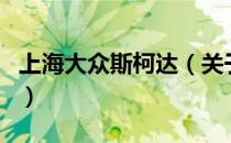 上海大众斯柯达（关于上海大众斯柯达的介绍）