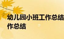 幼儿园小班工作总结配班老师 幼儿园小班工作总结
