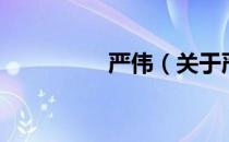 严伟（关于严伟的介绍）