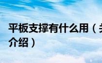 平板支撑有什么用（关于平板支撑有什么用的介绍）