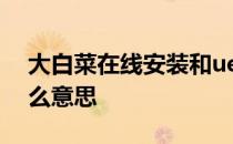 大白菜在线安装和uefi区别 大白菜uefi是什么意思