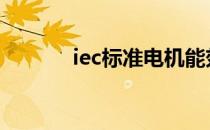 iec标准电机能效等级 iec标准