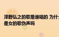 泽野弘之的歌是谁唱的 为什么泽野弘之明明是个男的唱的都是女的歌伪声吗