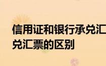 信用证和银行承兑汇票 国内信用证与银行承兑汇票的区别