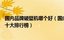 国内品牌破壁机哪个好（国内哪个破壁机质量好国产破壁机十大排行榜）
