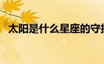 太阳是什么星座的守护星（太阳是什么星）