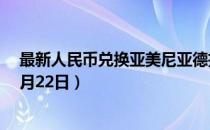 最新人民币兑换亚美尼亚德拉姆汇率汇价查询（2023年07月22日）